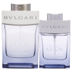 Bvlgari Man Glacial Essence for Men 2 Pc Gift Set 3.4oz EDP Spray, 0.5oz EDP Spray - Sense42 Beauty and Health
