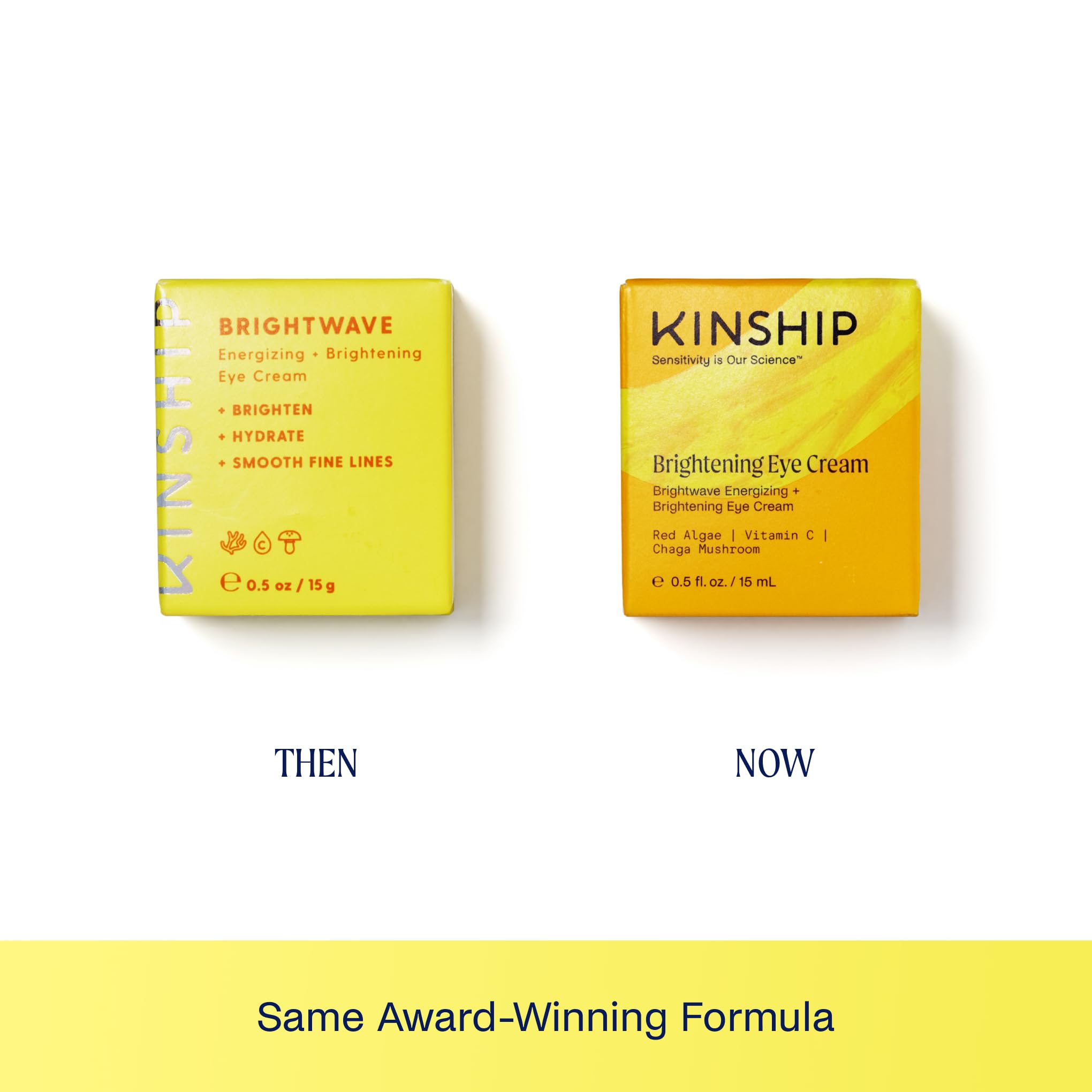 Kinship Brightwave Energizing + Brightening Eye Cream 15g - Sense42 Beauty and Health