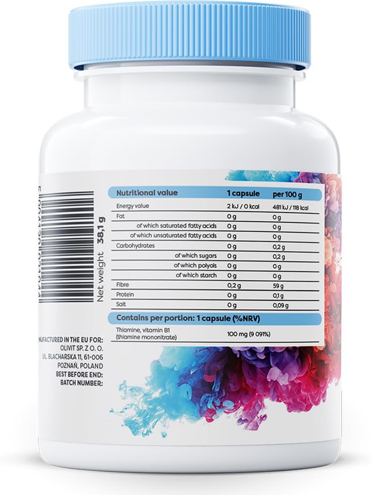 Osavi Vitamin B1 100mg - 120 vegan caps