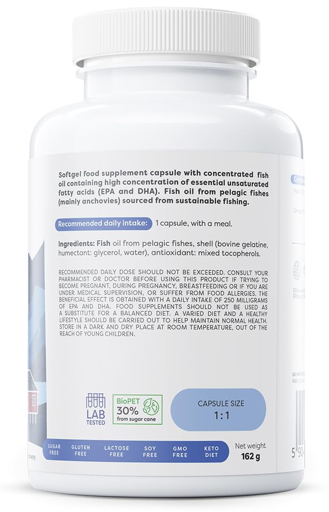 Osavi Super Strong Omega–3 500 EPA / 250 DHA – 120 Softgels