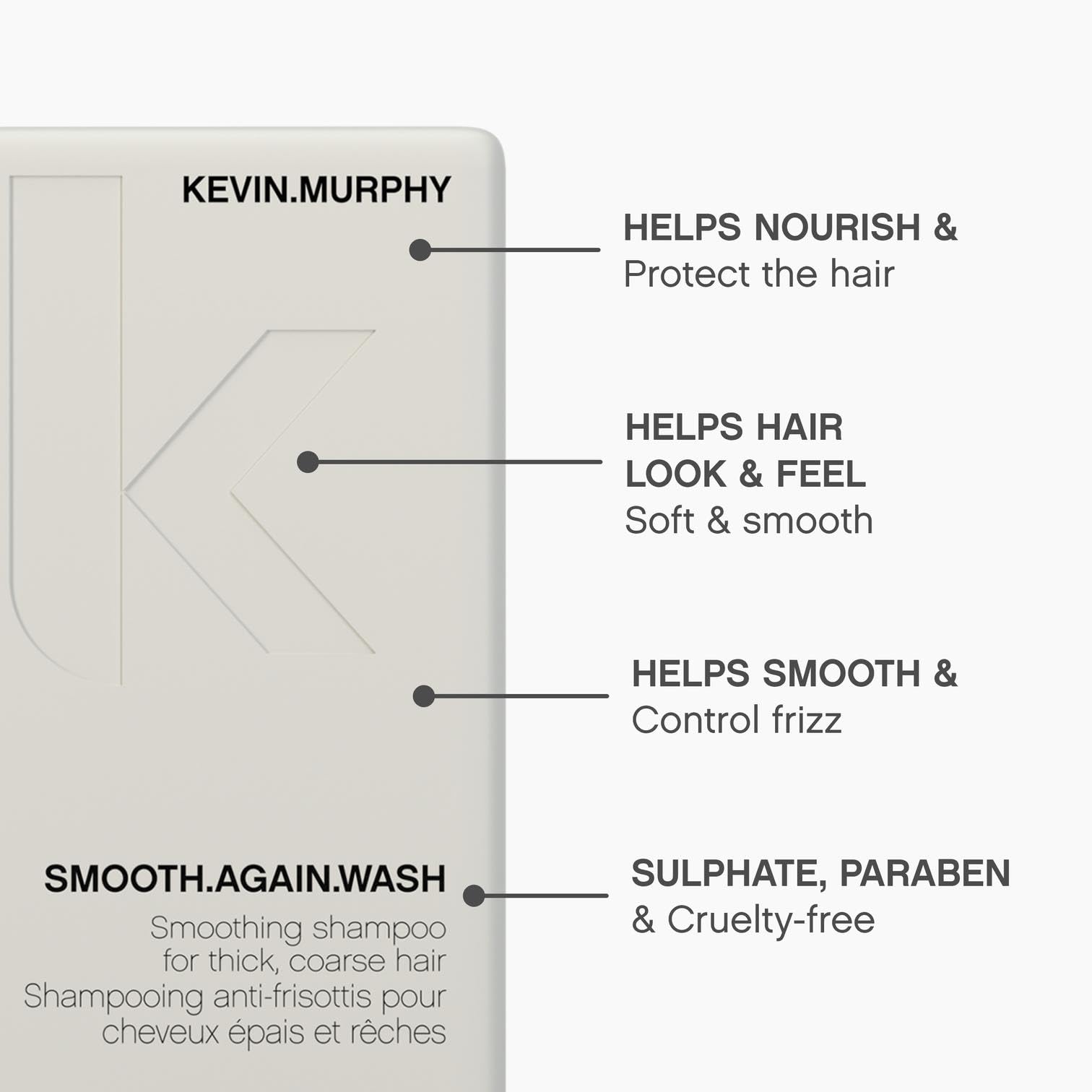 Kevin Murphy Smooth Again Wash 250ml - Sense42 Beauty and Health
