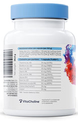Osavi B-Complex with Choline & Inositol - 60 vegan caps