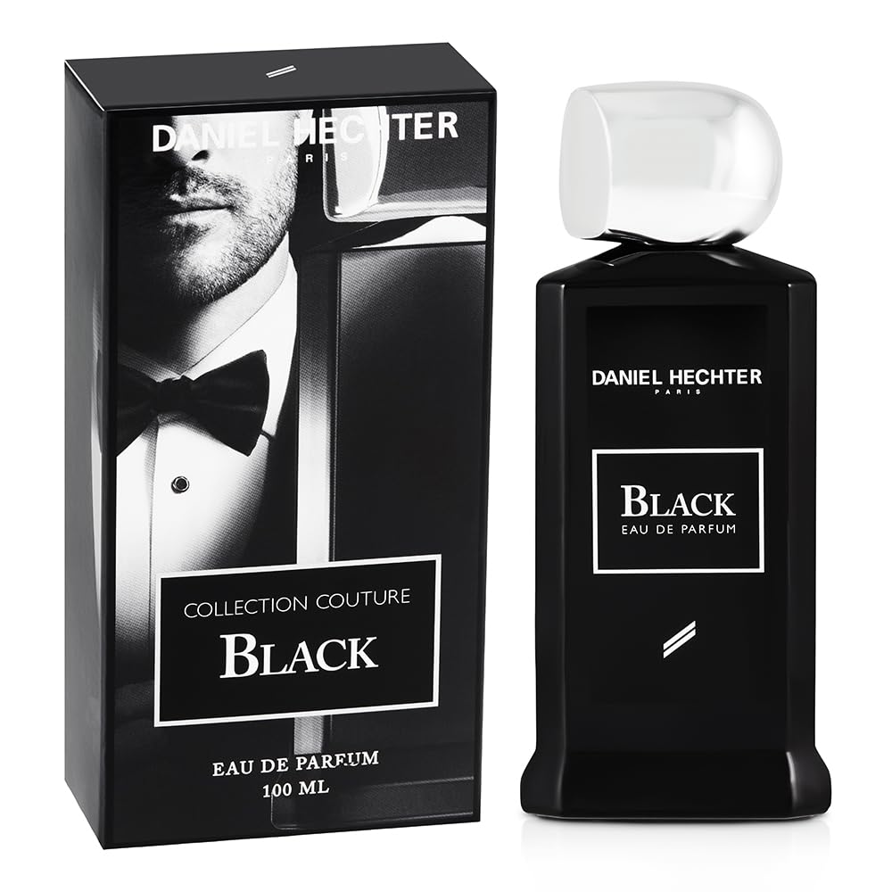 Daniel Hechter Collection Couture Black Eau de Parfum Spray Perfume for Men, 100 ml - Sense42 Beauty and Health