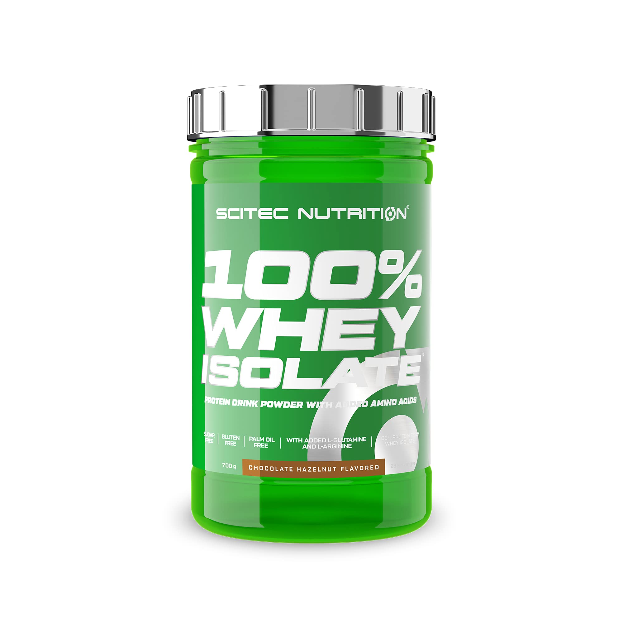 SciTec 100% Whey Isolate Chocolate Hazelnut - 700g - Sense42 Beauty and Health