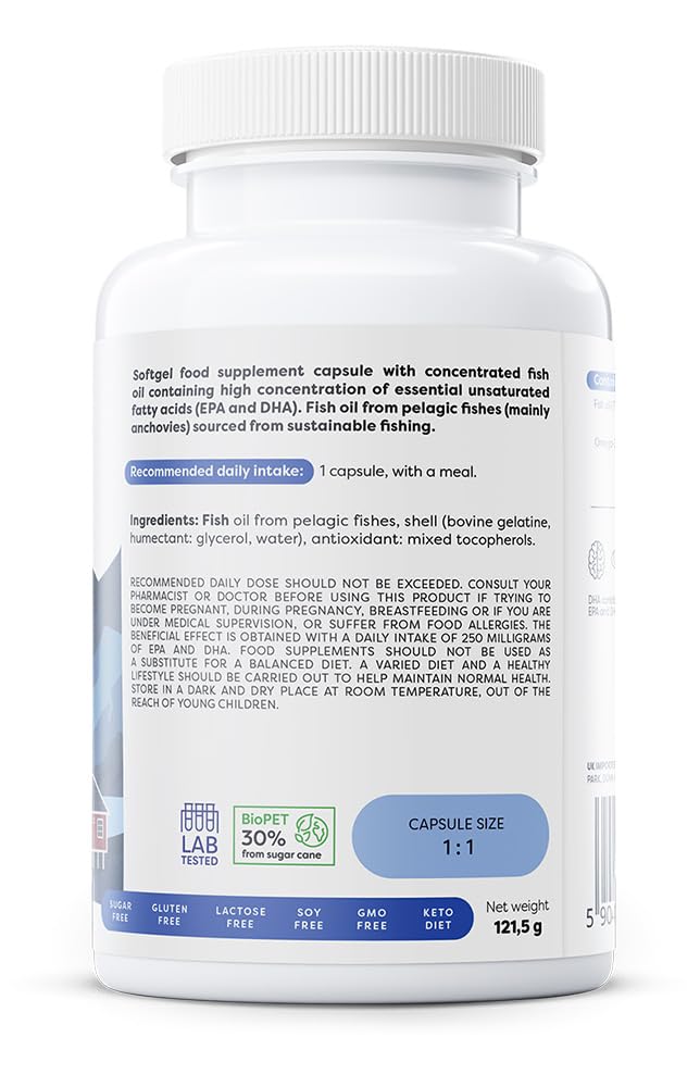 Osavi Super Strong Omega–3 500 EPA / 250 DHA – 90 Softgels