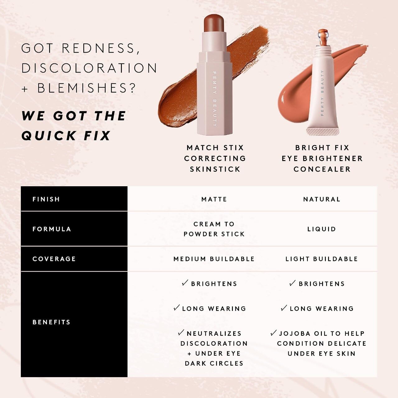 Fenty Beauty Bright Fix Eye Brightener Concealer 10ml - 08 Deep Melon - Sense42 Beauty and Health