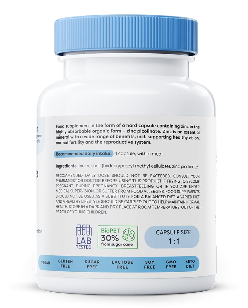 Osavi Zinc Picolinate 50mg - 60 vegan caps