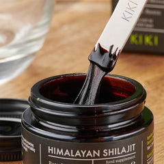 KIKI Health - Himalayan Shilajit, 100% Pure Resin - A Rich Blend of 85+ Trace Minerals, Humic and Fulvic Acids - Supports Energy Levels, Immune Function, and Vitality - 30g - Sense42 Beauty and Health