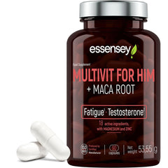 Essensey MULTIVIT for HIM + MACA Root - 90 Capsules - Sense42 Beauty and Health