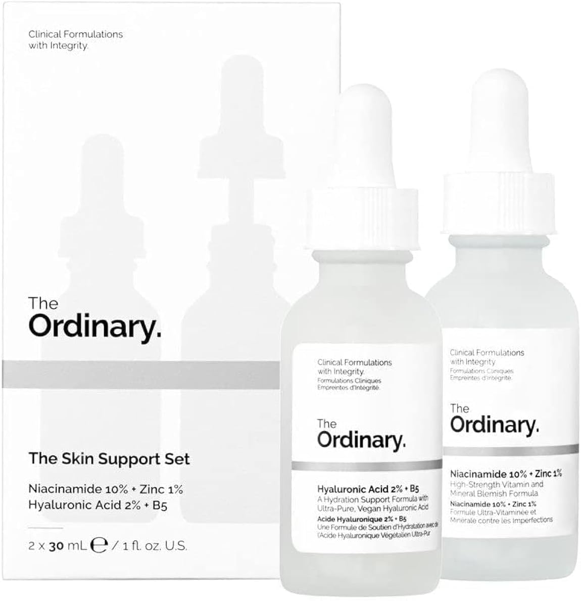 The Ordinary The Skin Support Set