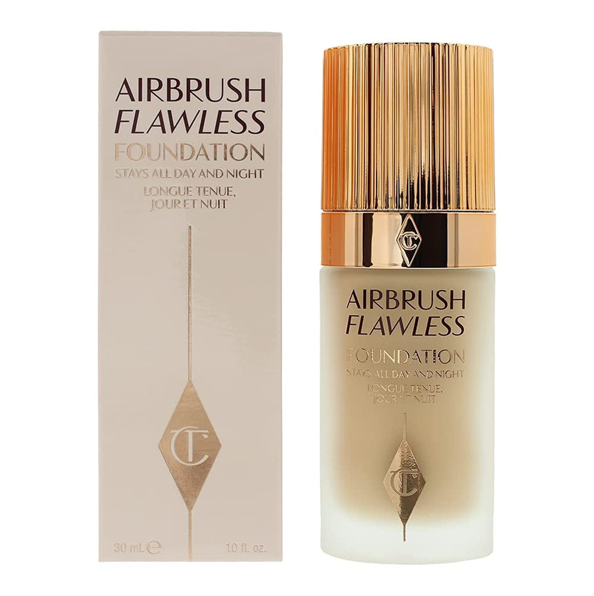 Charlotte Tilbury Airbrush Flawless Stays All Day & Night Foundation 30ml - 5.5 Neutral - Sense42 Beauty and Health