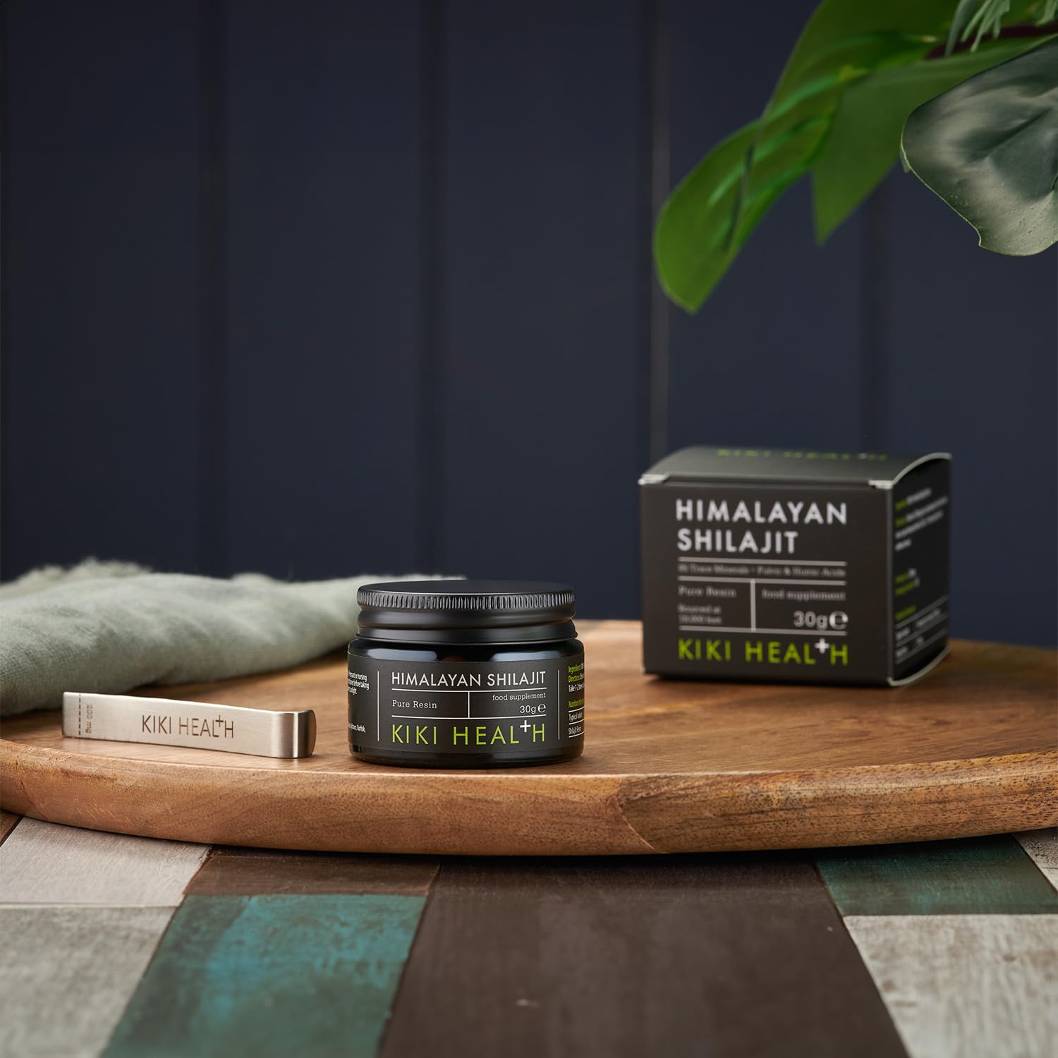 KIKI Health - Himalayan Shilajit, 100% Pure Resin - A Rich Blend of 85+ Trace Minerals, Humic and Fulvic Acids - Supports Energy Levels, Immune Function, and Vitality - 30g - Sense42 Beauty and Health