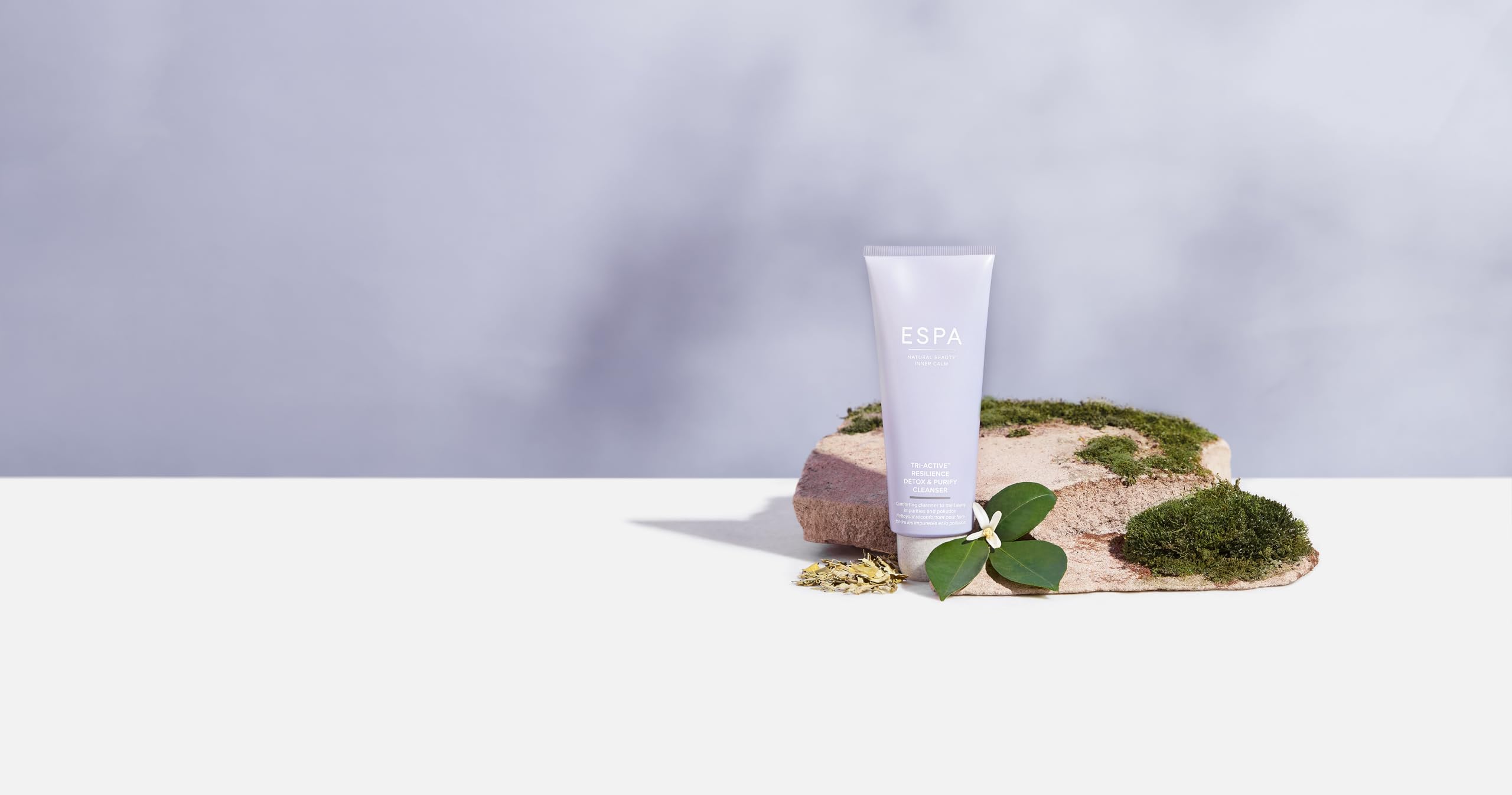 ESPA | Tri-Active™ Resilience Detox & Purify Cleanser | 100ml | Melts Away Makeup, Dirt & Oil | Protects Skin's Microbiome | Cream to Oil | Includes 100% Cotton Cloth