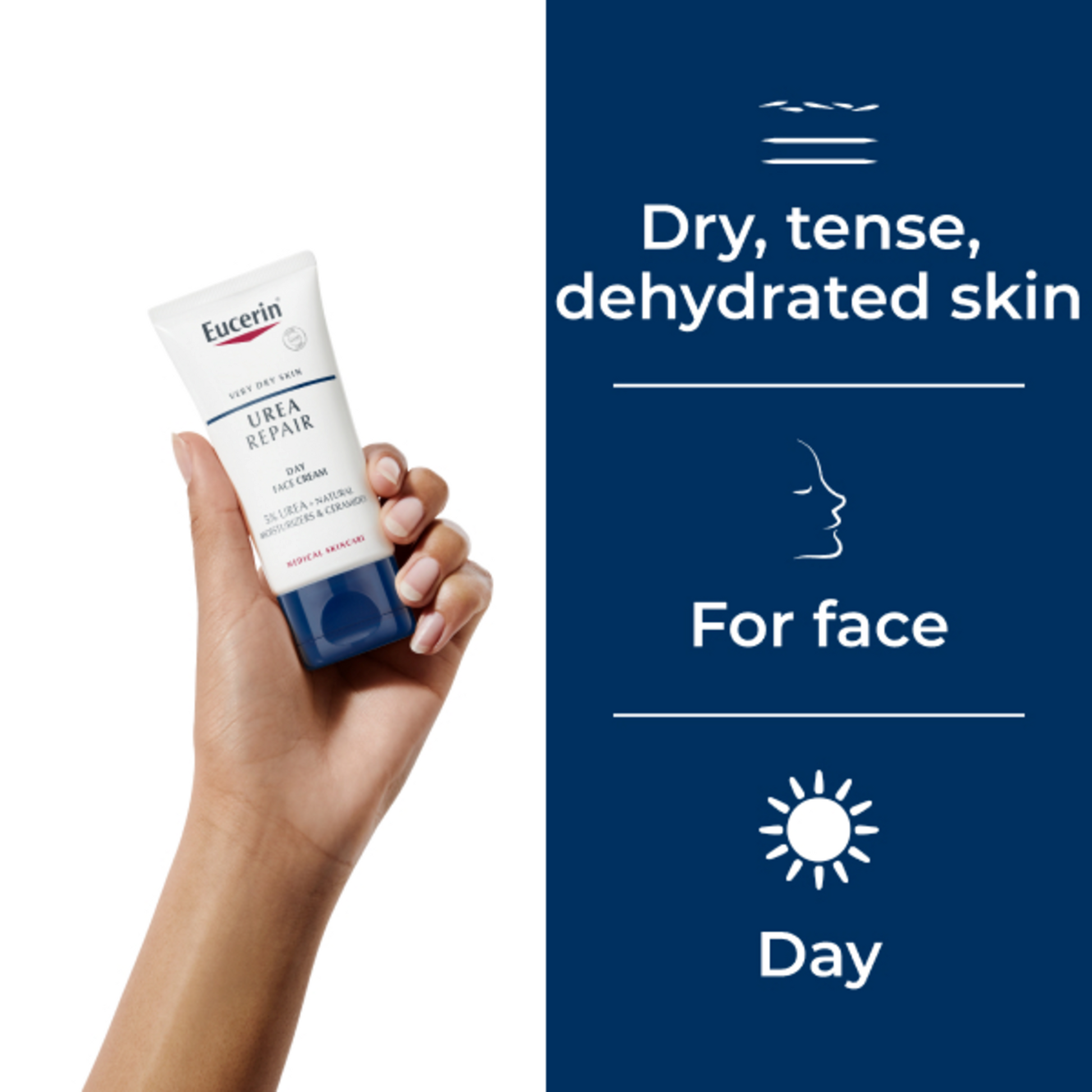 Eucerin Urea Repair Day Face Cream - 5% Urea