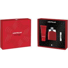 Mont Blanc Legend Red Gift Set 100ml EDP + 100ml Shower Gel + 7.5ml EDP