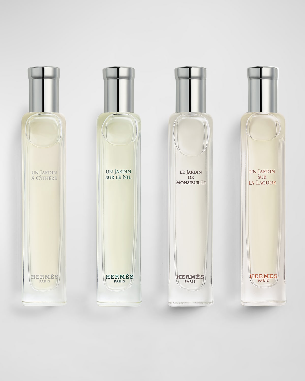 Hermès The Parfums-Jardin Collection Travel Gift Set 4 Pieces