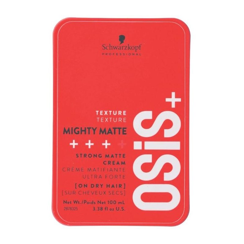 Schwarzkopf Osis Mighty Matte Ultra Strong Matte Cream 100ml