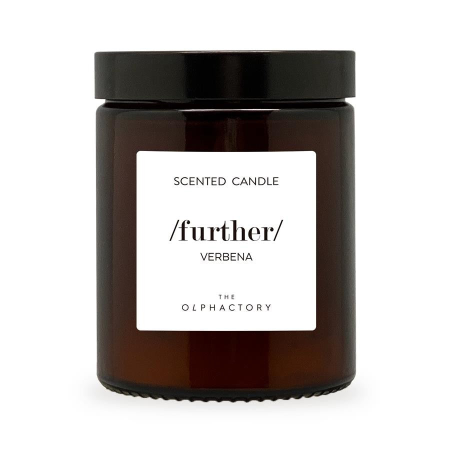 The Olphactory Further Verbena Scented Candle 135g