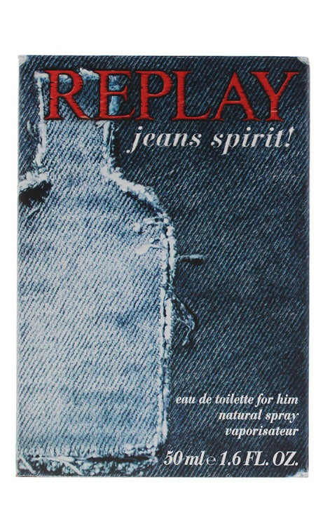 Replay Jeans Spirit! for Him Eau de Toilette 50ml Spray