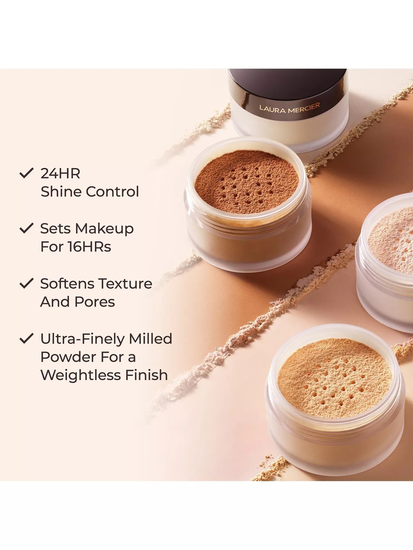 Laura Mercier Translucent Loose Setting Powder, Translucent