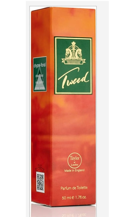 Taylor of London Tweed Parfum de Toilette 50ml Spray - Sense42 Beauty and Health