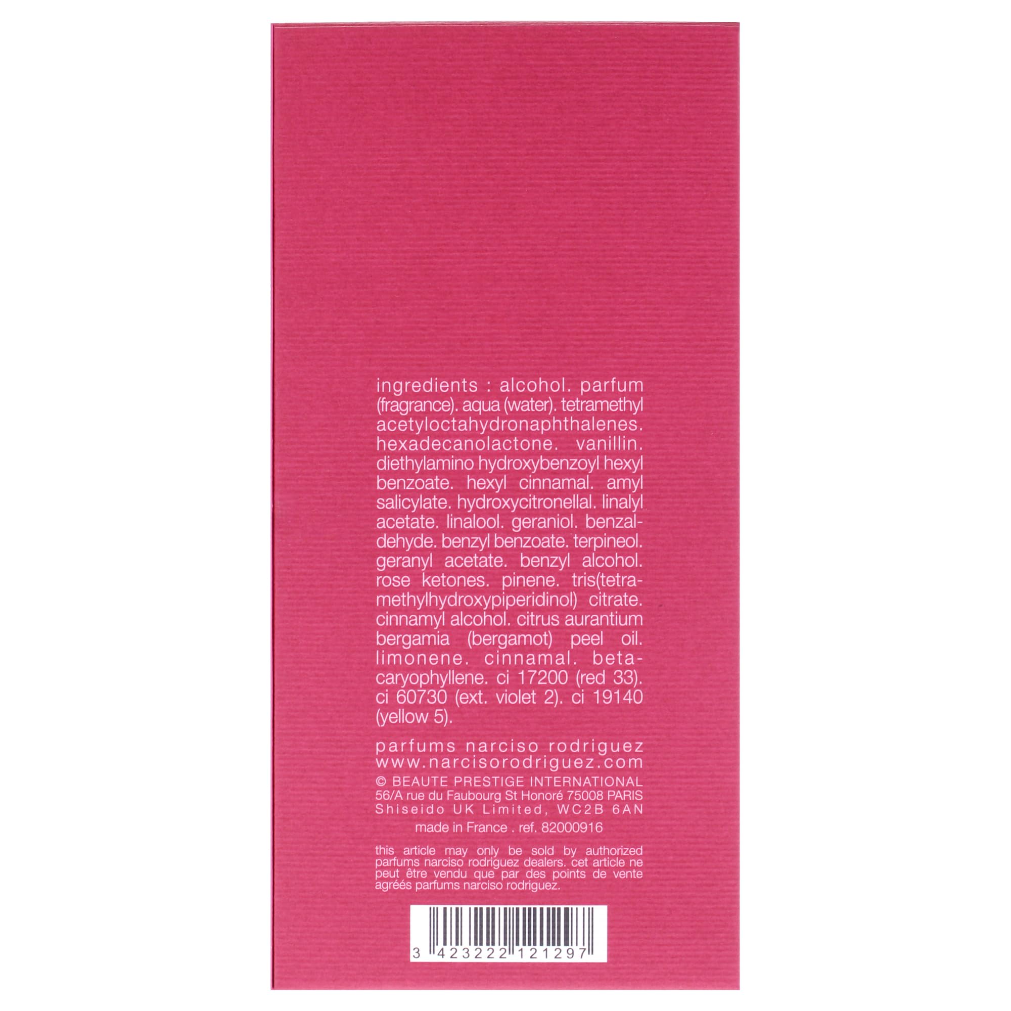 Narciso Rodriguez For Her Intense Eau de Parfum Intense 100ml