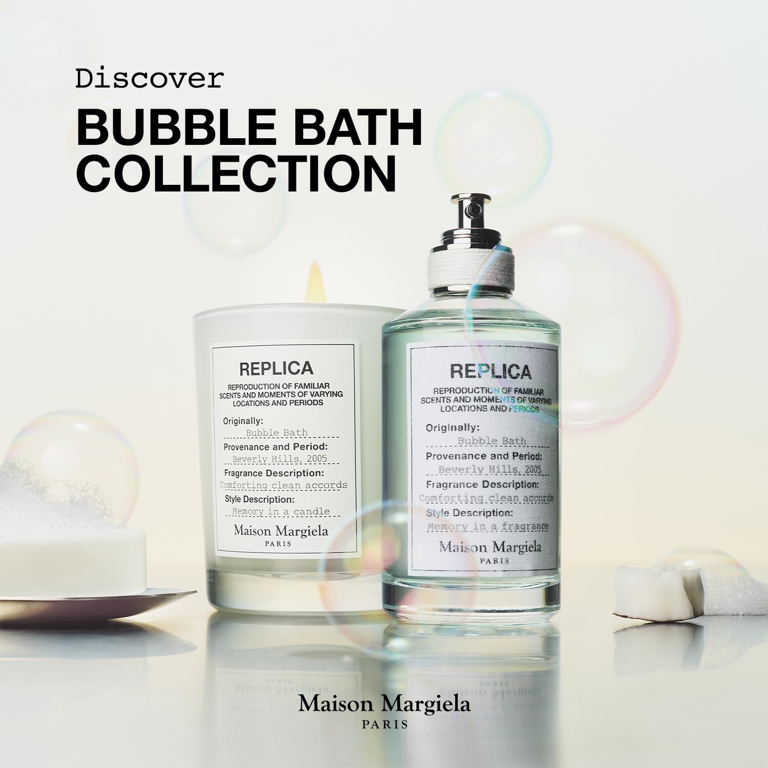 Maison Margiela Replica Bubble Bath Eau De Toilette 100ml