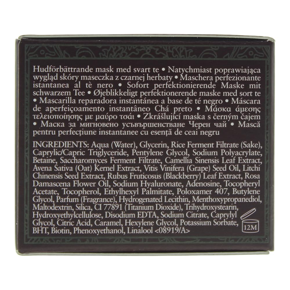 Fresh Black Tea Instant Perfecting Mask 30ml - Sense42 Beauty and Health