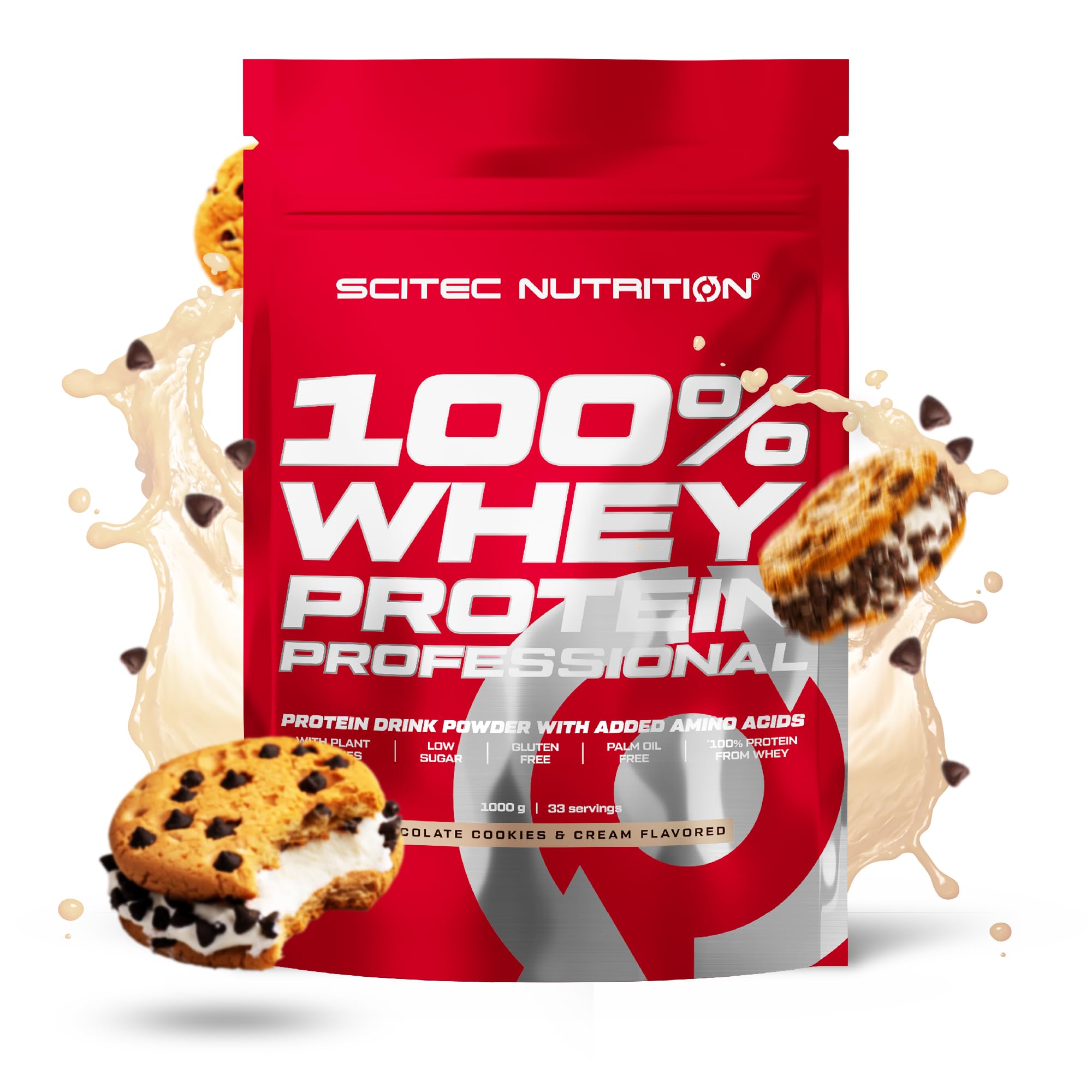 SciTec 100% Whey Protein Professional Chocolate Cookies & Cream - 920g - Sense42 Beauty and Health