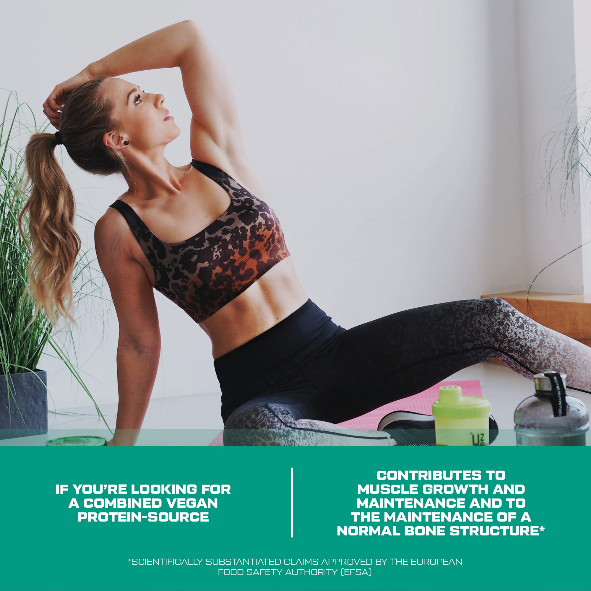 Scitec Nutrition 100% Vegan Protein – 5 Plant-Based Protein Sources – Fortified with Vitamin B12 – 33g Per Serving – Vegan, 1 kg, Chocolate - Sense42 Beauty and Health