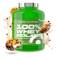 SciTec 100% Whey Isolate Cookies & Cream - 2000g - Sense42 Beauty and Health