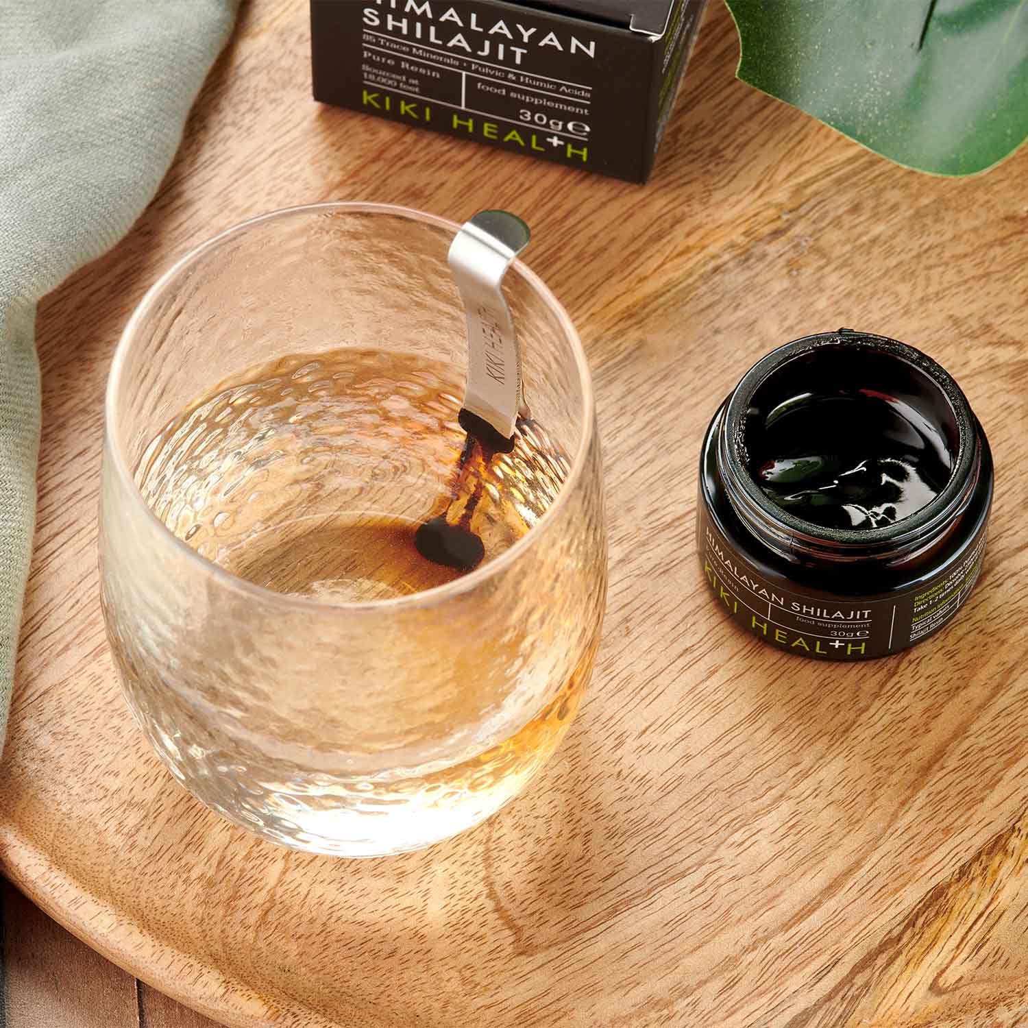 KIKI Health - Himalayan Shilajit, 100% Pure Resin - A Rich Blend of 85+ Trace Minerals, Humic and Fulvic Acids - Supports Energy Levels, Immune Function, and Vitality - 30g - Sense42 Beauty and Health