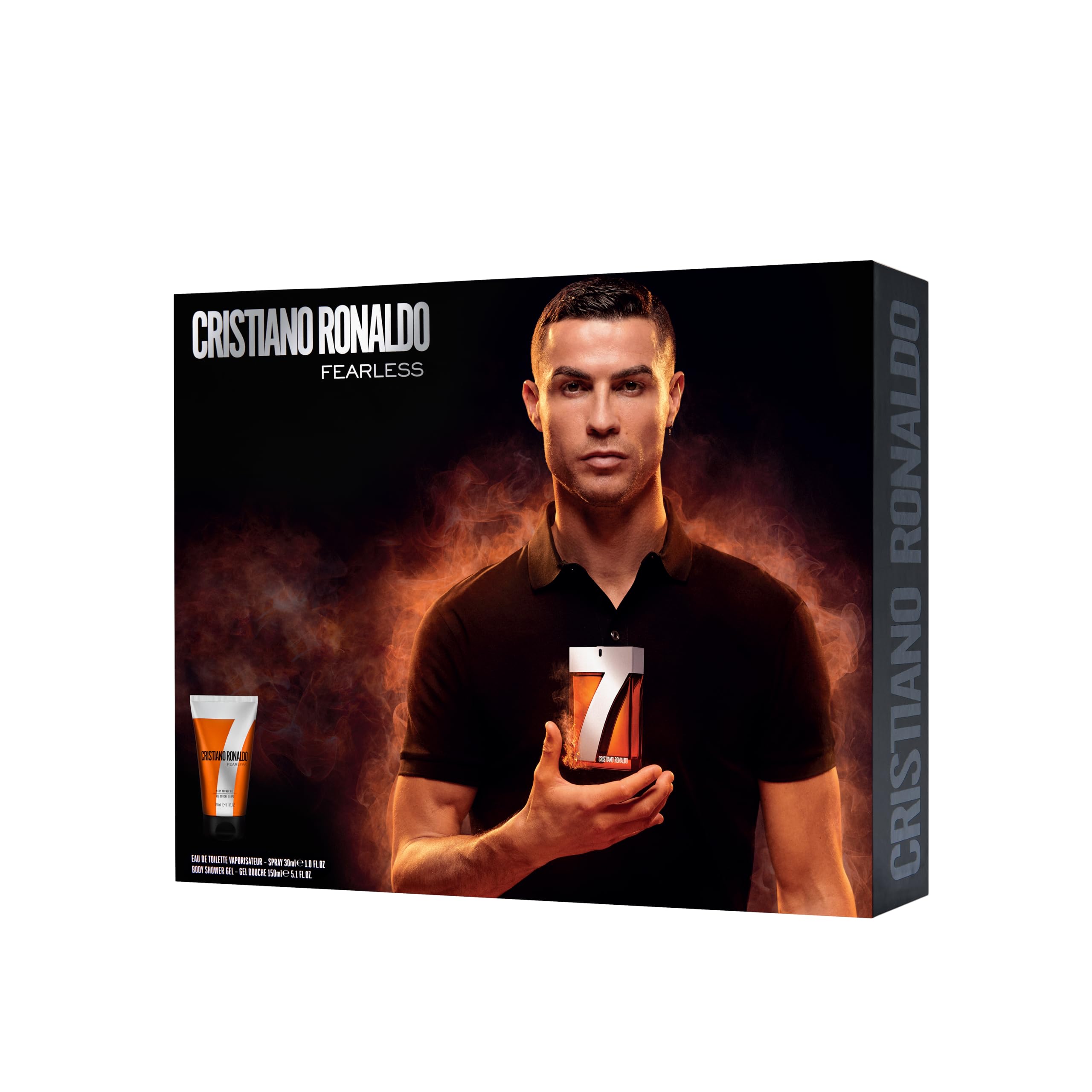 Cristiano Ronaldo Cr7 Fearless 2 Piece Gift Set: Eau de Toilette 30ml - Shower Gel 150ml - Sense42 Beauty and Health