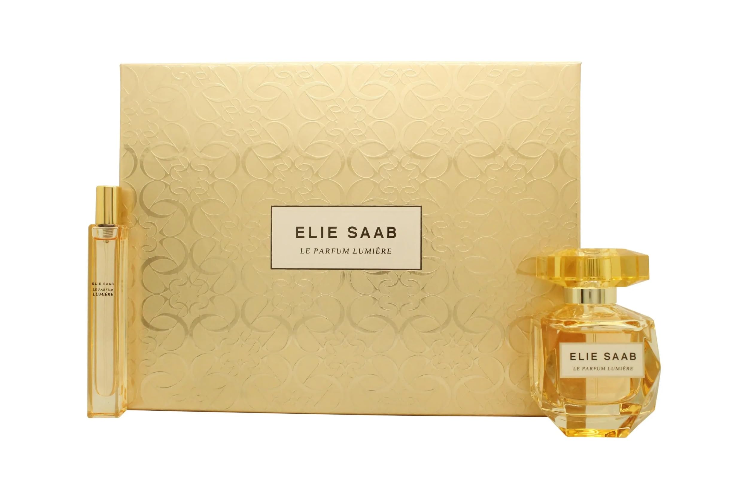 Elie Saab Le Parfum Lumiere 2 Piece Gift Set: Eau De Parfum 50ml - Eau De Parfum 10ml - Sense42 Beauty and Health