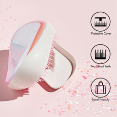 Tangle Teezer | The Compact Styler Detangling Hairbrush for Wet & Dry Hair | Perfect for Traveling & On The Go (Pride) - Sense42 Beauty and Health