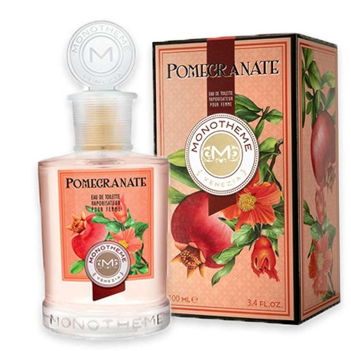 Monotheme Pomegranate Eau de Toilette 100ml - Sense42 Beauty and Health