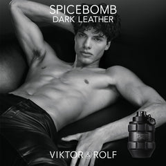 Spicebomb Dark Leather by Viktor and Rolf for Men - 3.04 oz EDP Spray