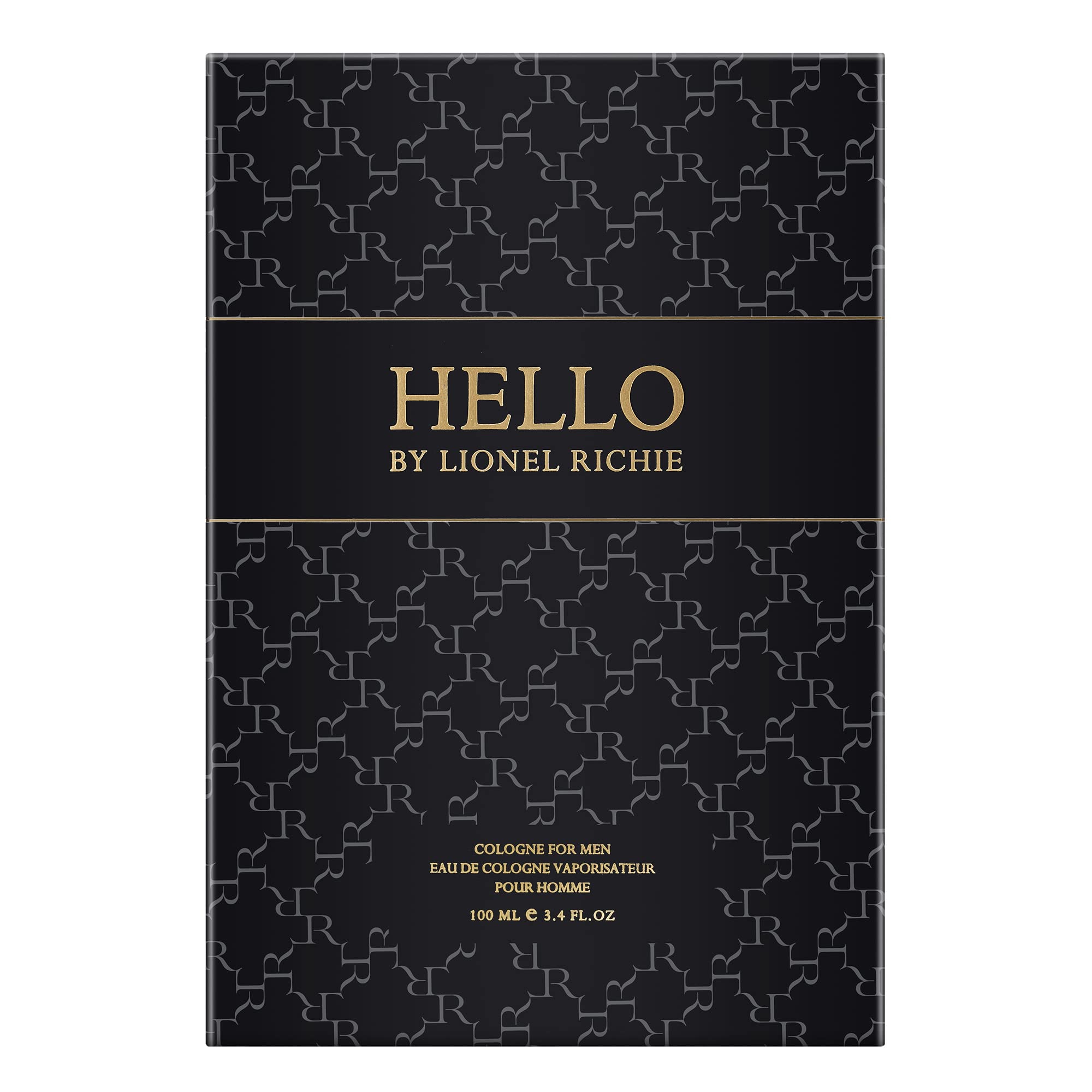 Lionel Richie Hello for Men - Classic Yet Adventurous, Effortlessly Seductive Eau De Cologne For Him - Refreshing Fougère Blend With Warm, Amber Notes - Intense, Long Lasting Fragrance - 100 ml - Sense42 Beauty and Health