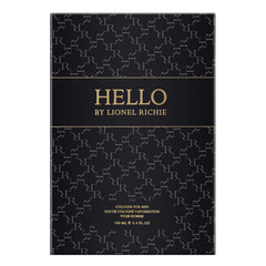 Lionel Richie Hello for Men - Classic Yet Adventurous, Effortlessly Seductive Eau De Cologne For Him - Refreshing Fougère Blend With Warm, Amber Notes - Intense, Long Lasting Fragrance - 100 ml - Sense42 Beauty and Health