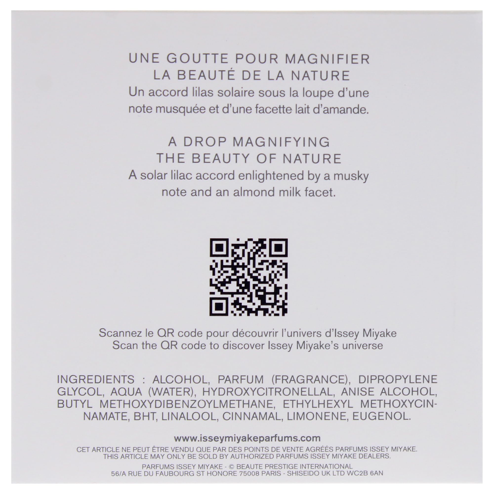 Issey Miyake A Drop D'issey Eau De Parfum 50ml - Sense42 Beauty and Health