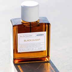Korres Black Sugar Eau De Toilette 50ml, Vegan Fragrance, Unisex Fragrance