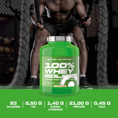 SciTec 100% Whey Isolate Strawberry - 2000g - Sense42 Beauty and Health