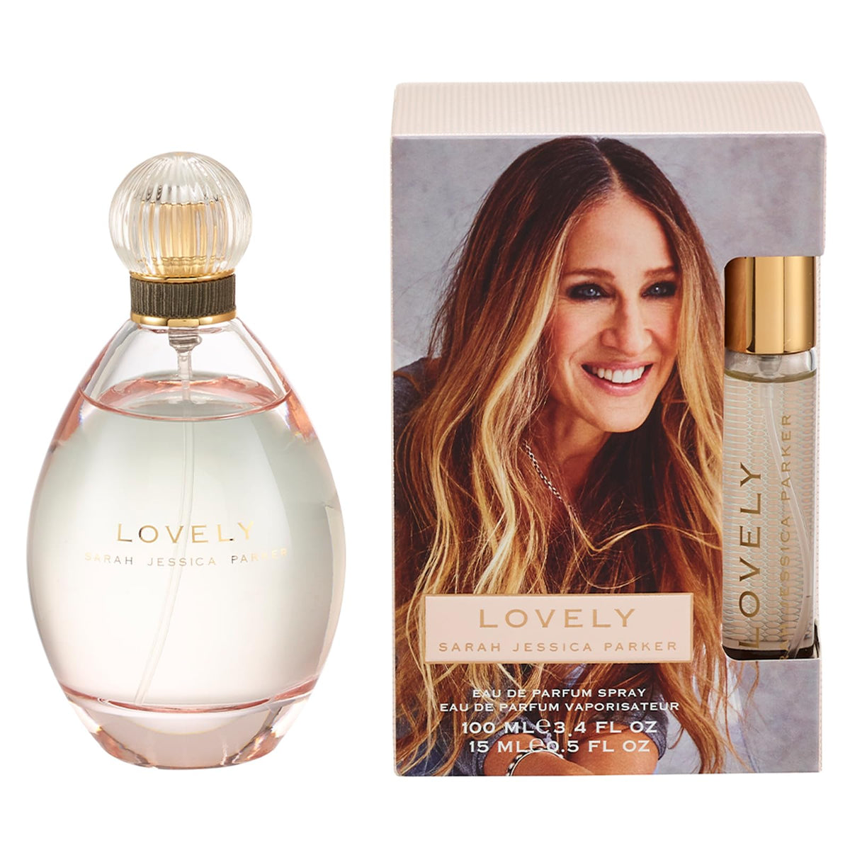 Sarah Jessica Parker Lovely Gift Set 100ml EDP + 15ml EDP - Sense42 Beauty and Health