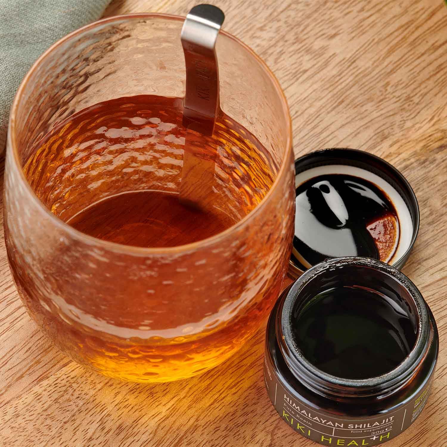 KIKI Health - Himalayan Shilajit, 100% Pure Resin - A Rich Blend of 85+ Trace Minerals, Humic and Fulvic Acids - Supports Energy Levels, Immune Function, and Vitality - 30g - Sense42 Beauty and Health