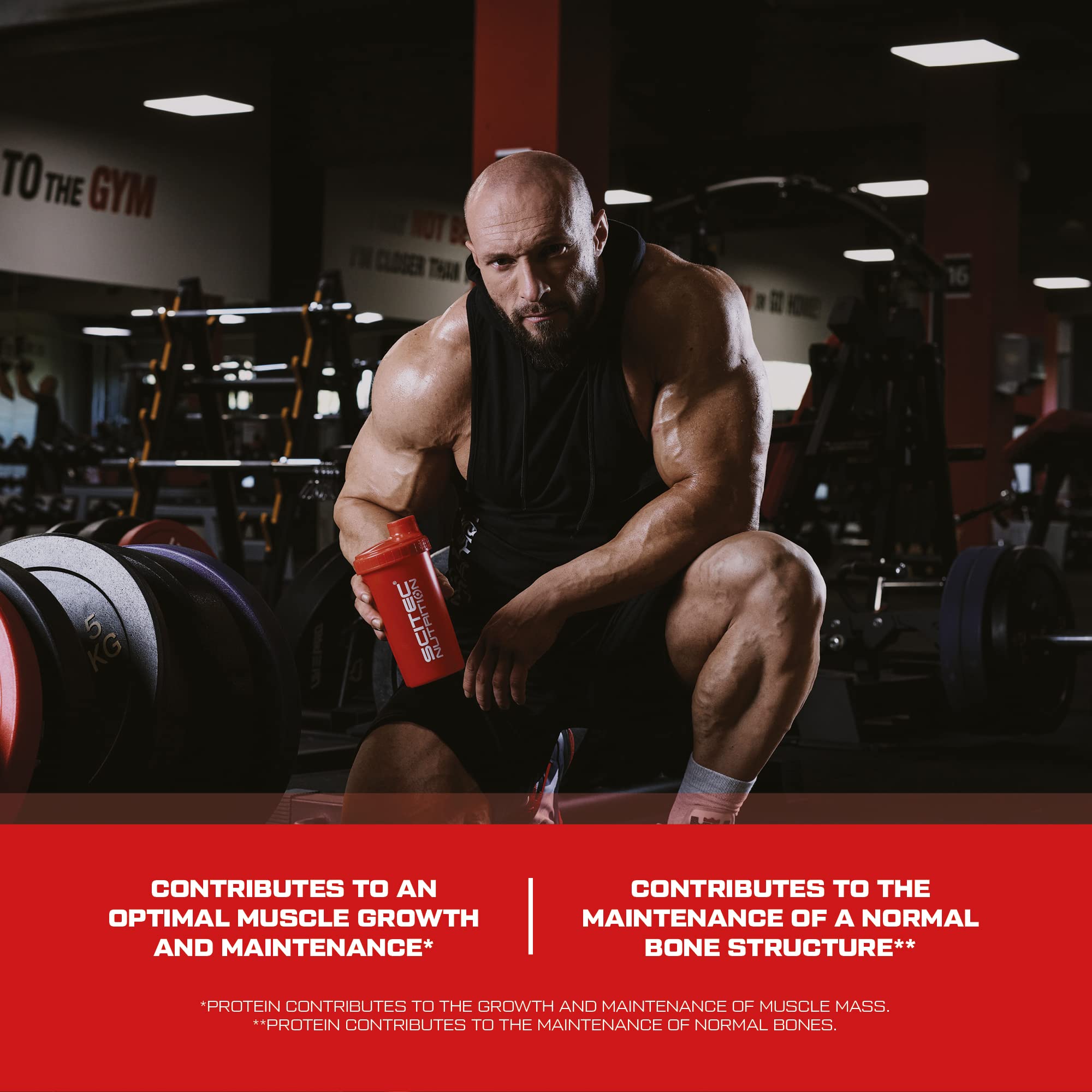 Scitec Nutrition 100% Whey Protein Professional – Enhanced with Extra Amino Acids & Digestive Enzymes – Gluten-Free – Palm Oil Free, 2.35 kg, Salted Caramel - Sense42 Beauty and Health