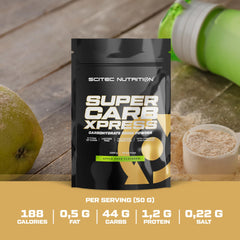 SciTec Super Carb Xpress Unflavored - 1000g - Sense42 Beauty and Health