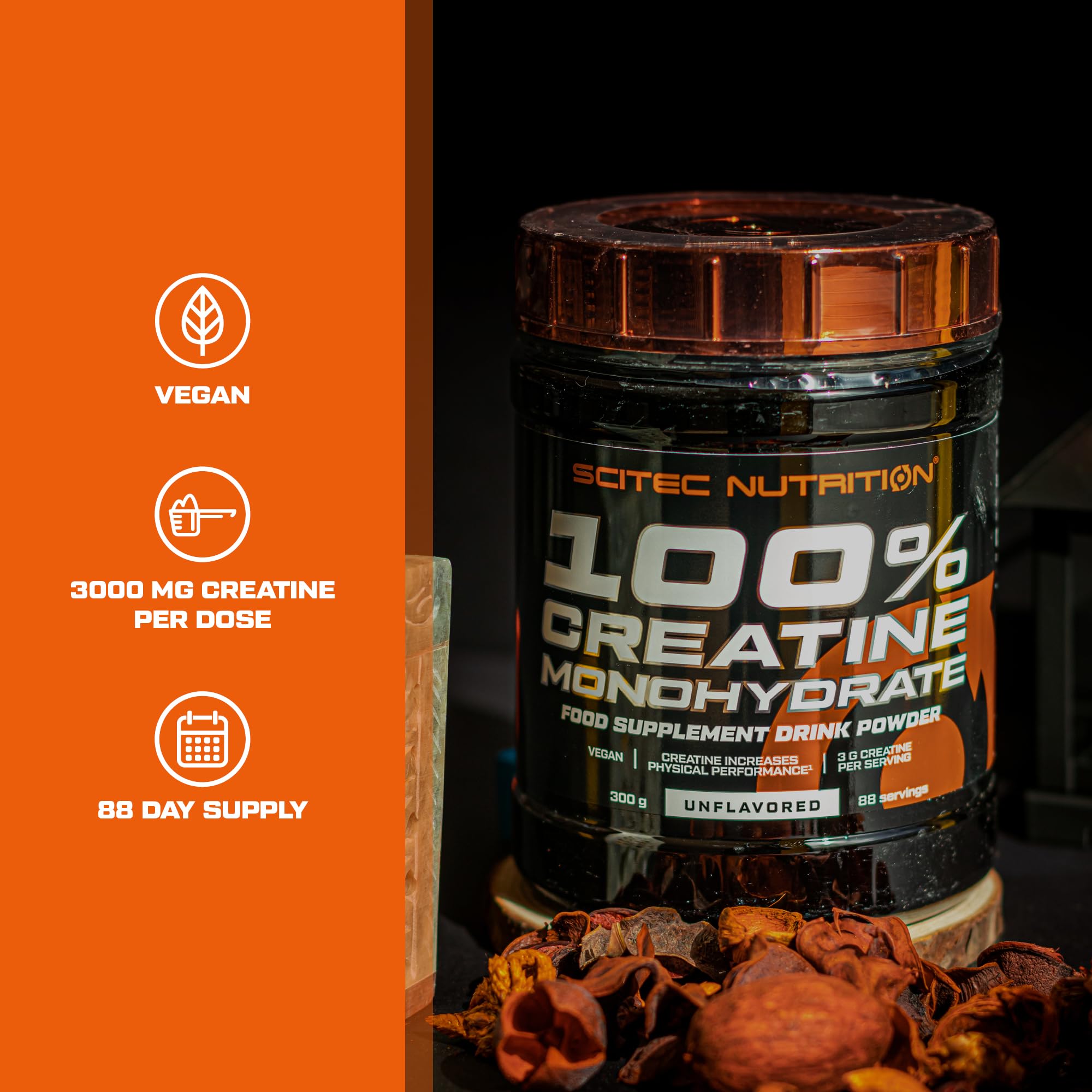 SciTec 100% Creatine Monohydrate - 300g - Sense42 Beauty and Health