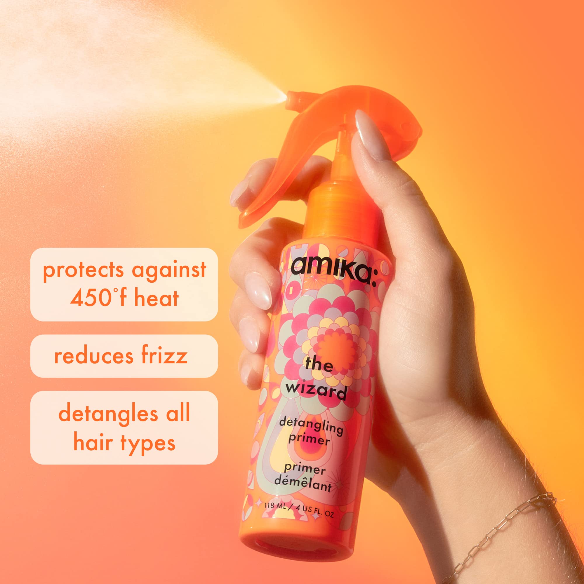 Amika The Wizard Detangling Primer 118ml Spray