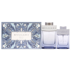 Bvlgari Man Glacial Essence for Men 2 Pc Gift Set 3.4oz EDP Spray, 0.5oz EDP Spray - Sense42 Beauty and Health