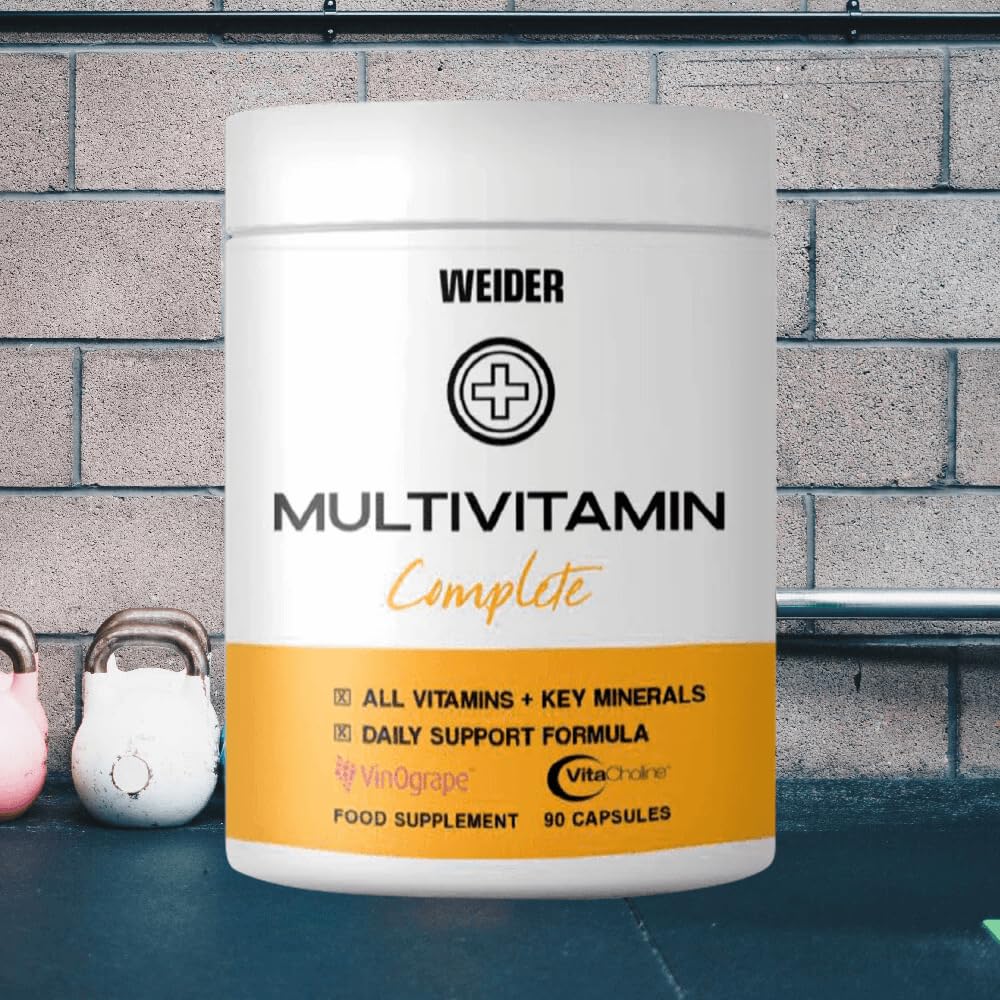 Weider Multivitamin Complete - 90 caps - Sense42 Beauty and Health